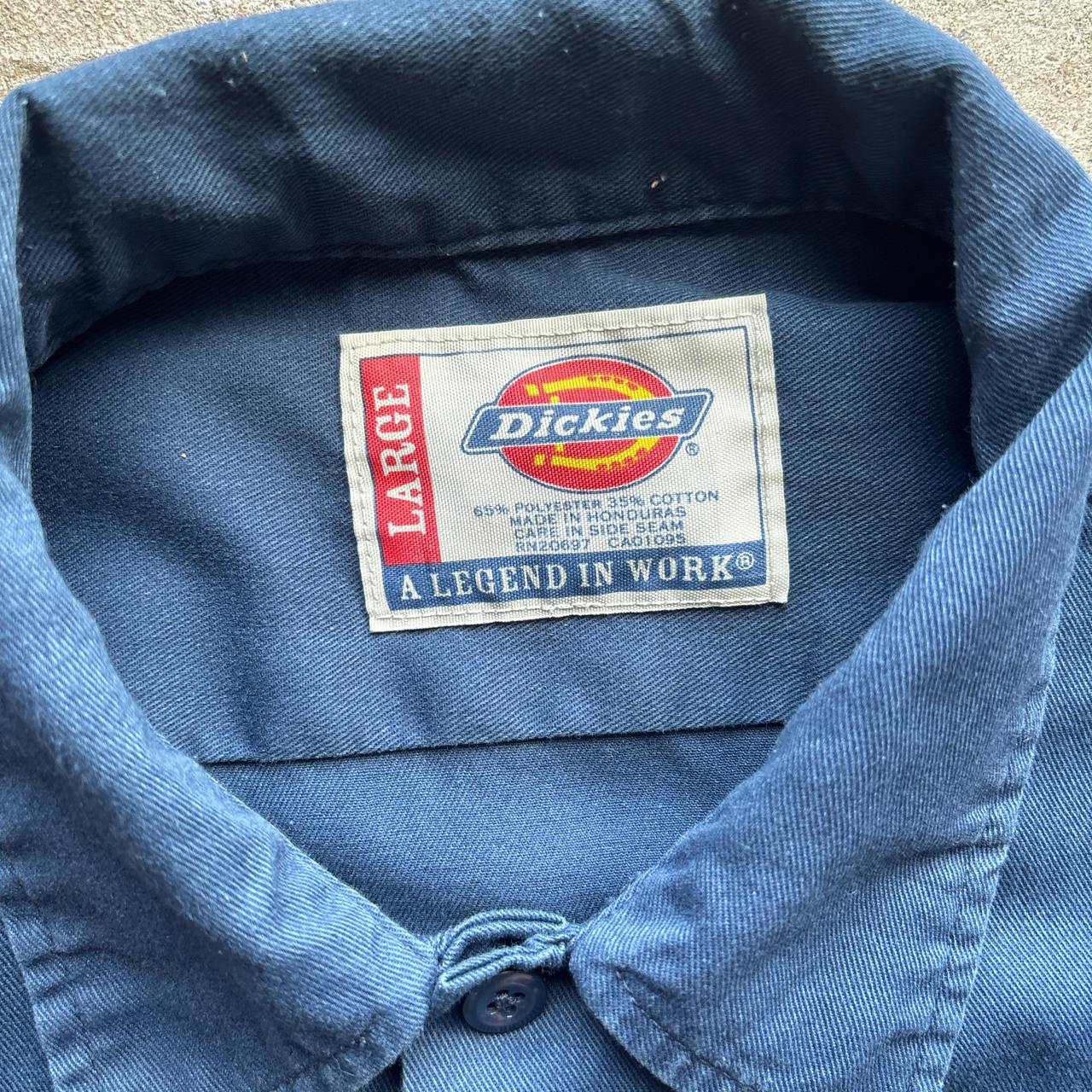 Navy Dickies Workwear Shirt