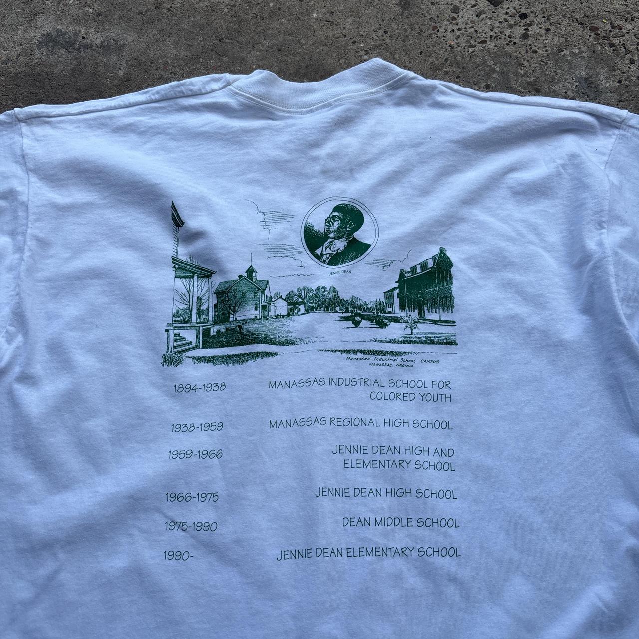 90s ‘Jennie Dean’ white single stitch tee - XXL