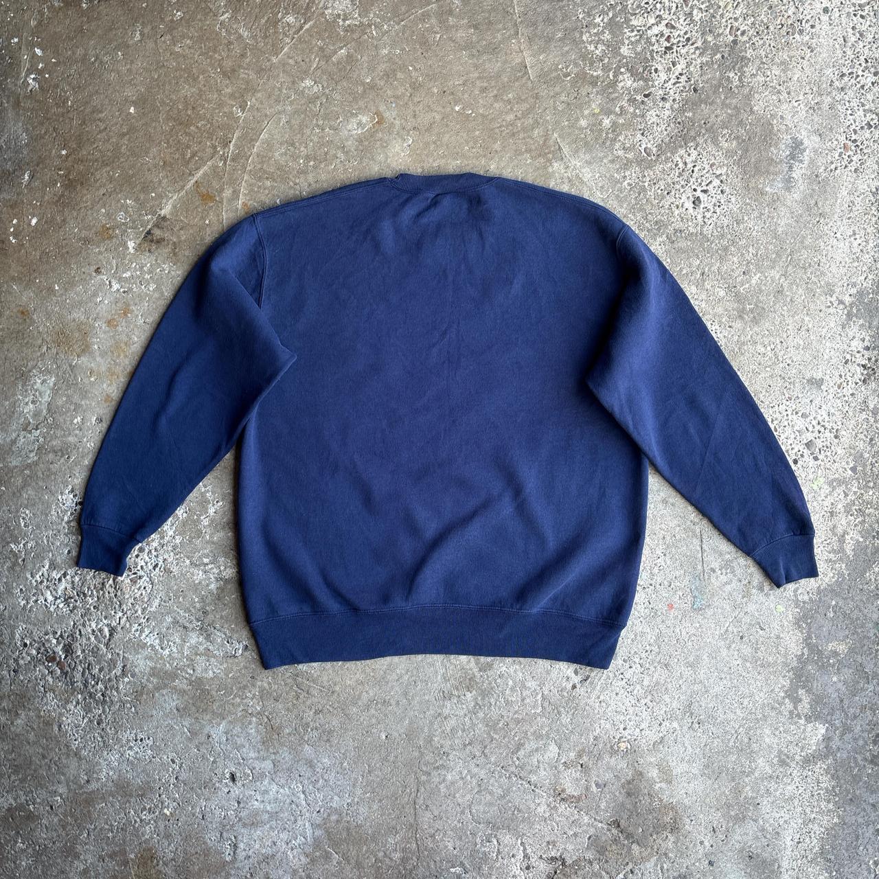 Blue Crewneck Russell Athletic Sweatshirt - XL