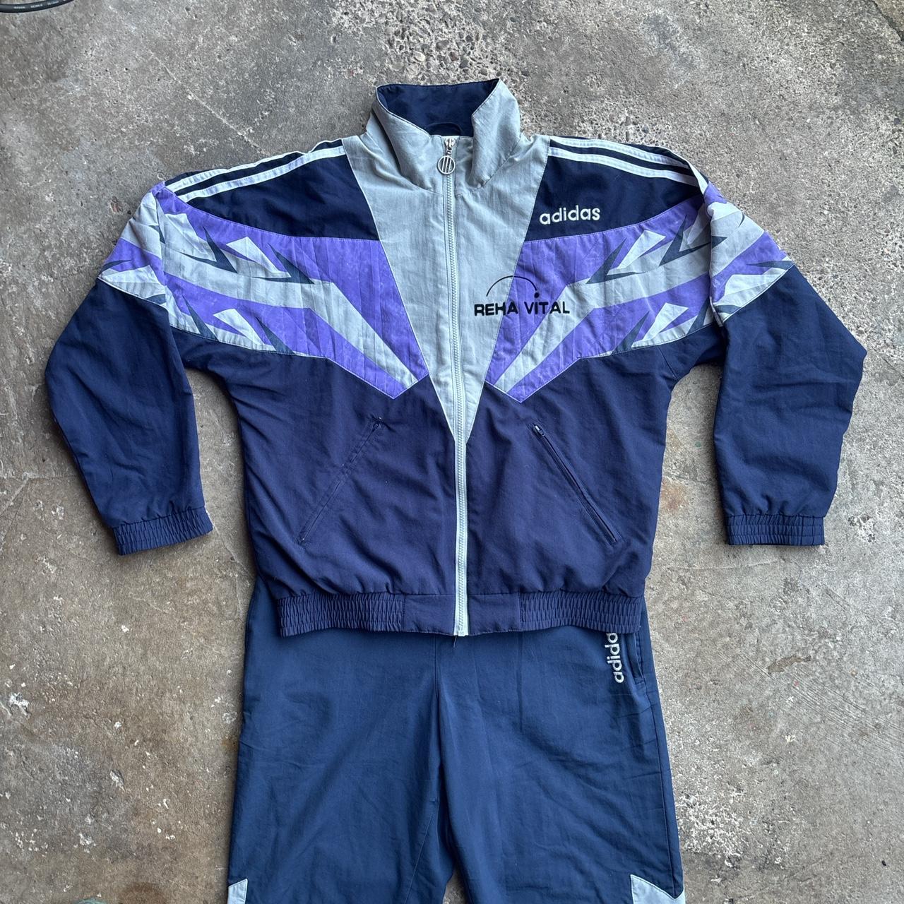 Retro Style Adidas Tracksuit Bottoms (joggers)