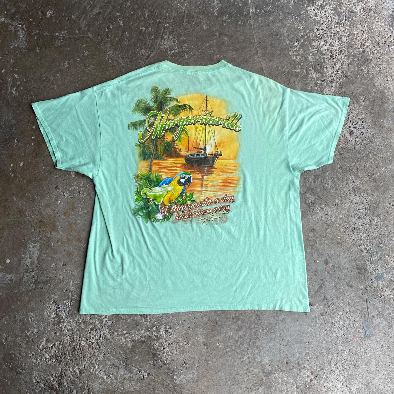 Green Margaritaville Orlando Graphic T-Shirt - 2XL