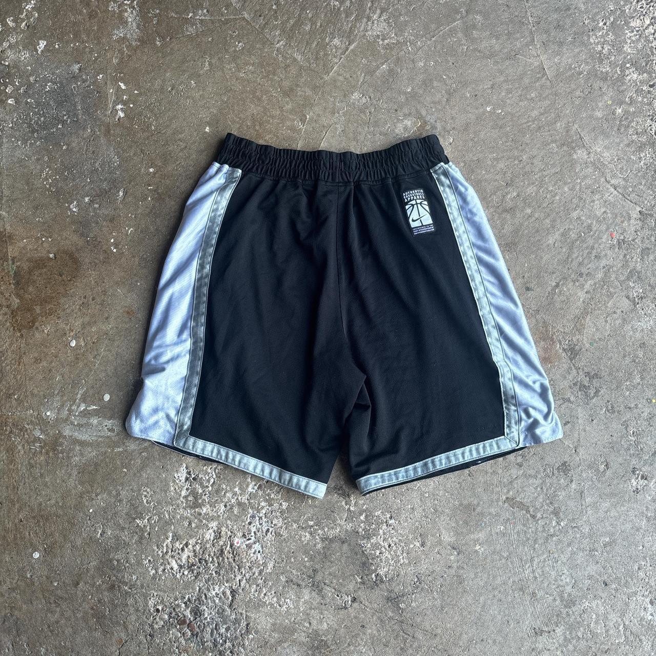 Black/Silver Nike Dri-Fit Basketball Shorts