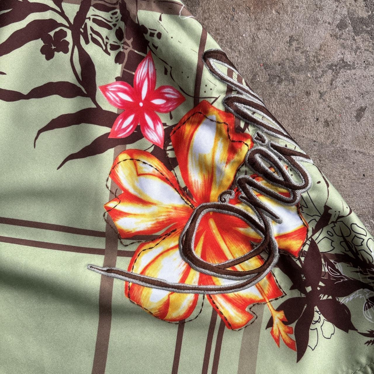 Green O’Neill Flower Print Swimming Shorts