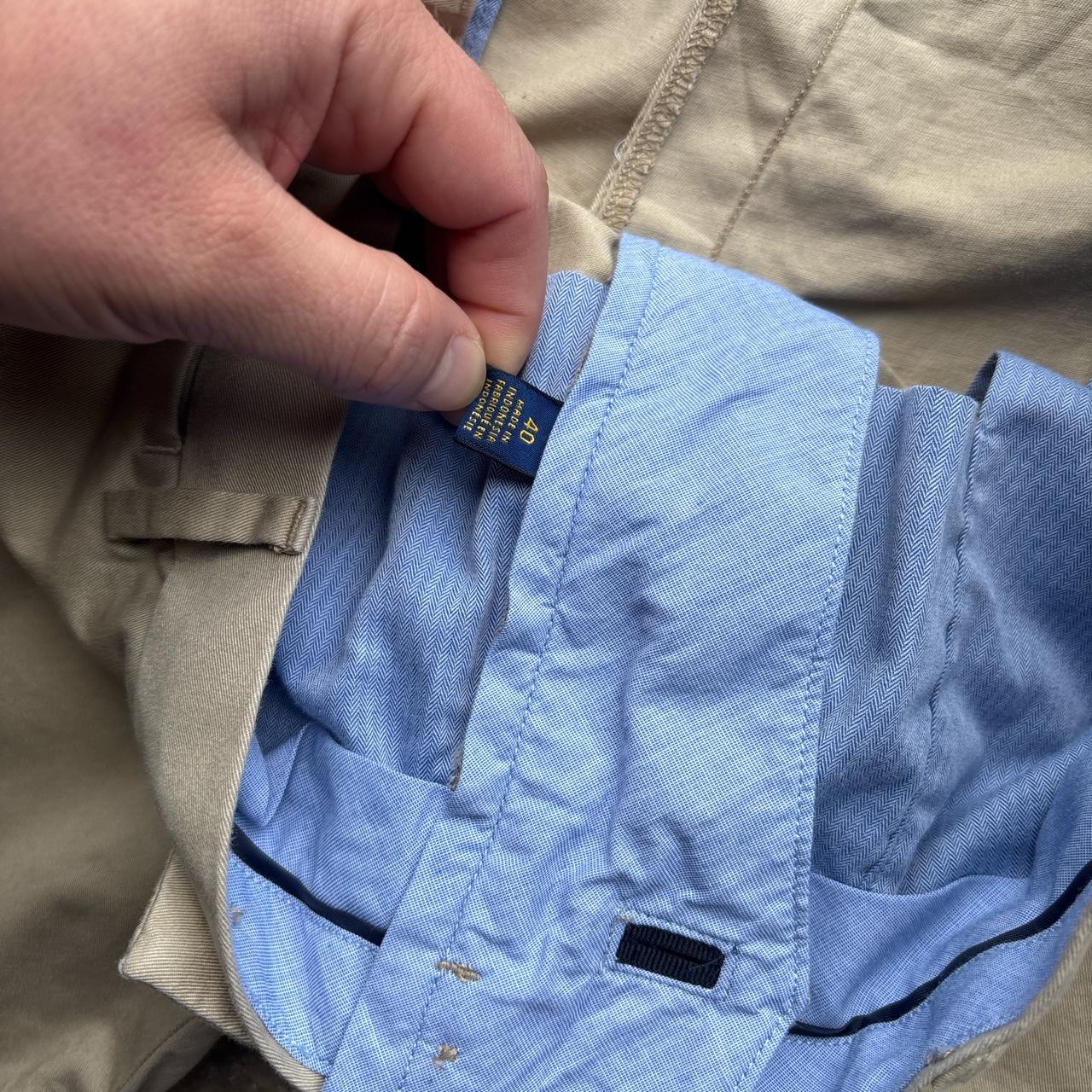 Tan Polo Ralph Lauren chino shorts