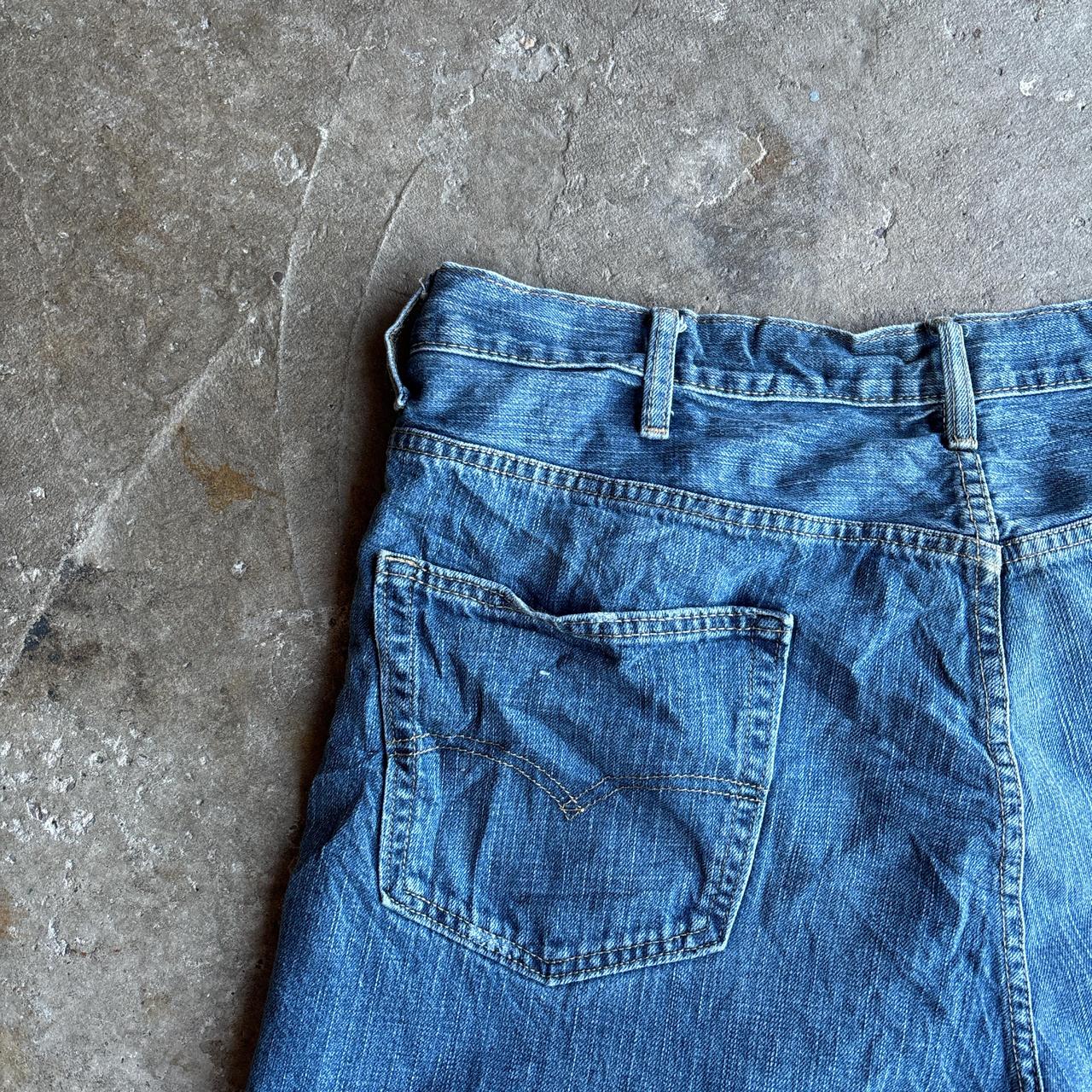 Levi’s 469 Blue Denim Jean Shorts (Jorts)