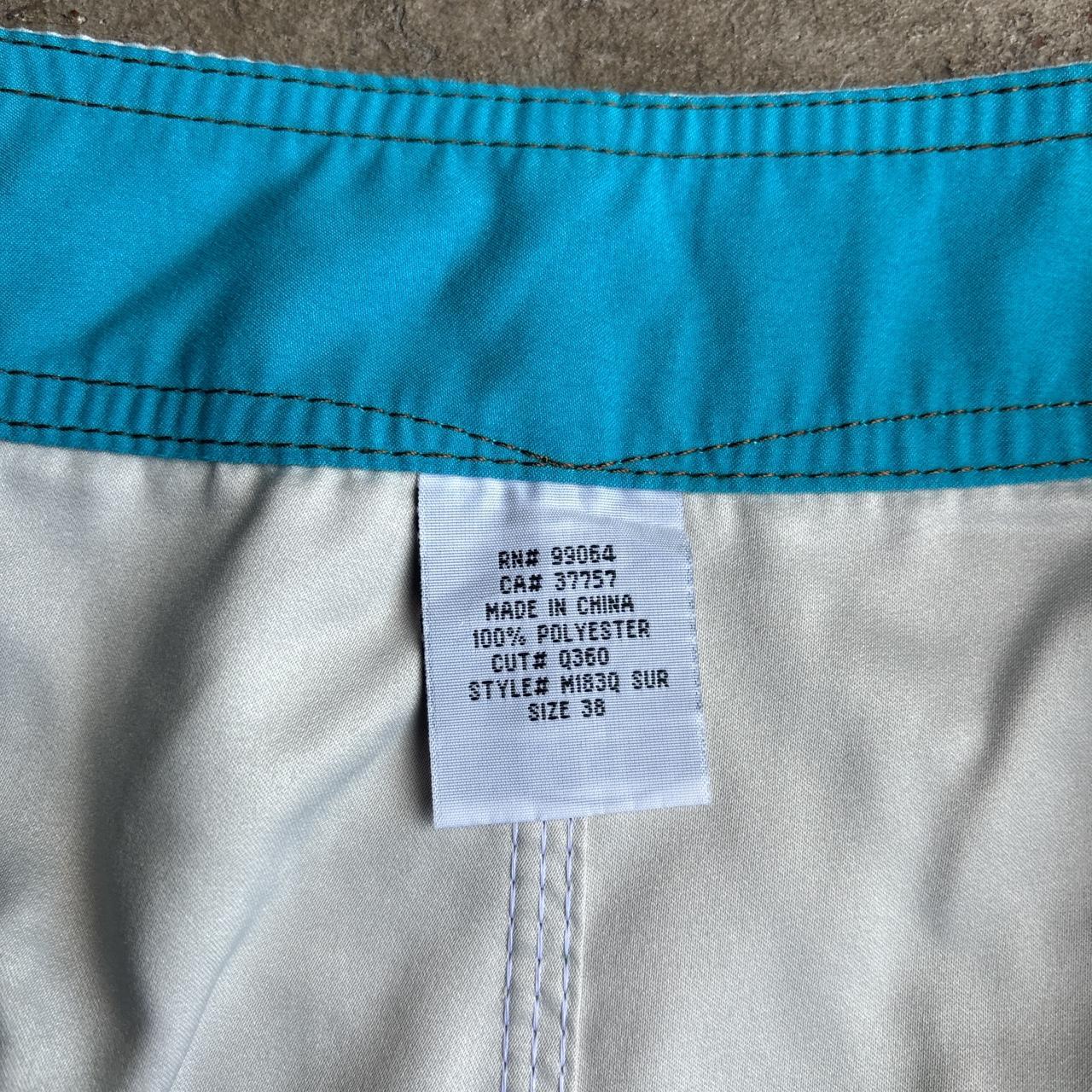Cream Y2K Graphic Billabong Board Shorts