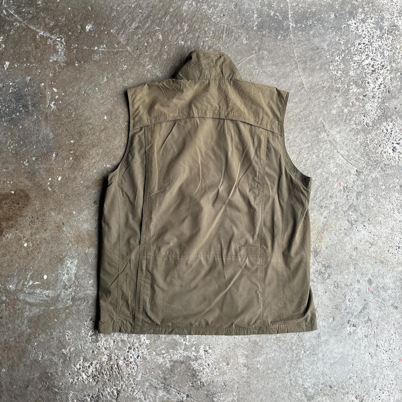 Khaki Green Gelert Technical Vest Jacket - XL