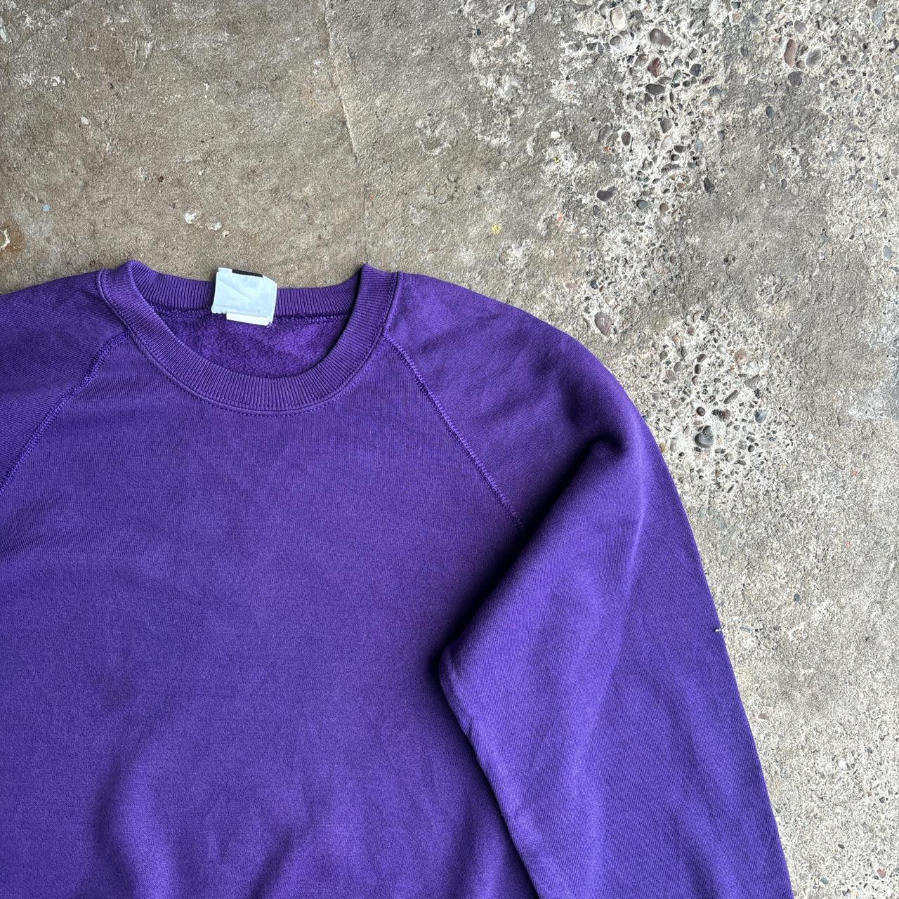 Vintage Purple Lee Sweatshirt- L