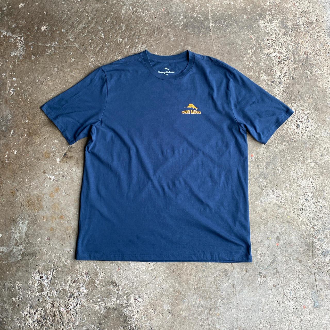 Navy Tommy Bahama Graphic T-Shirt - L