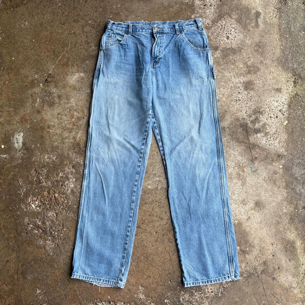 Blue denim Dickies Carpenter jeans