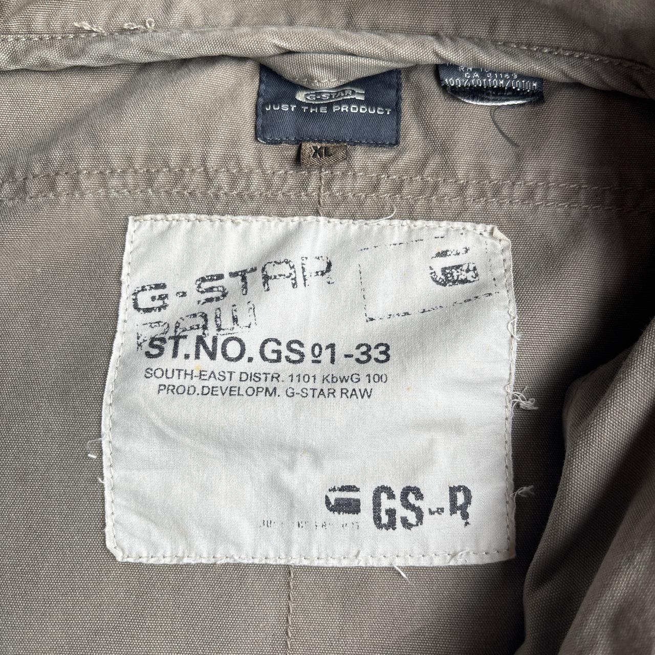 Khaki G-STAR RAW Military Style Jacket