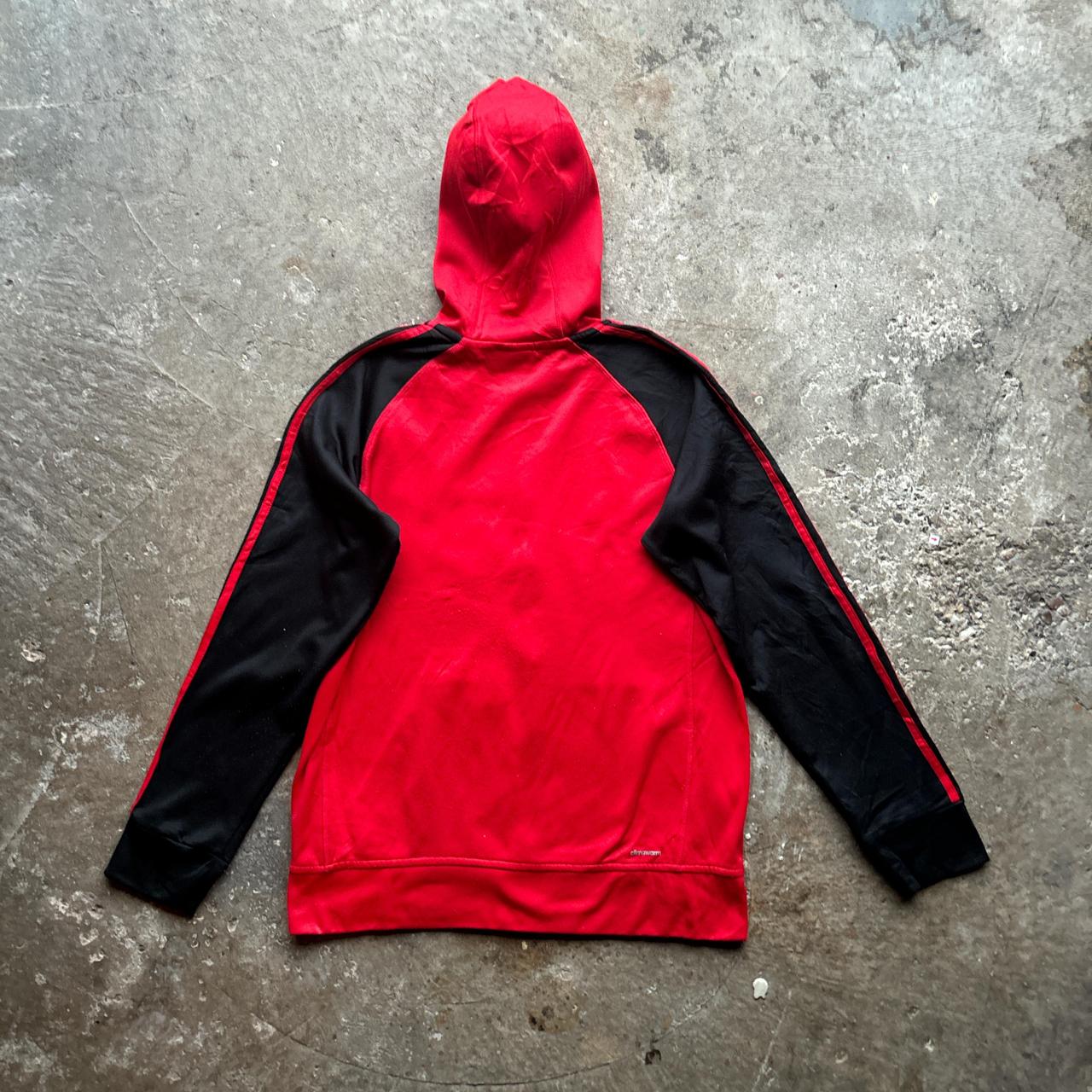 Black and red Adidas climawarm hoody