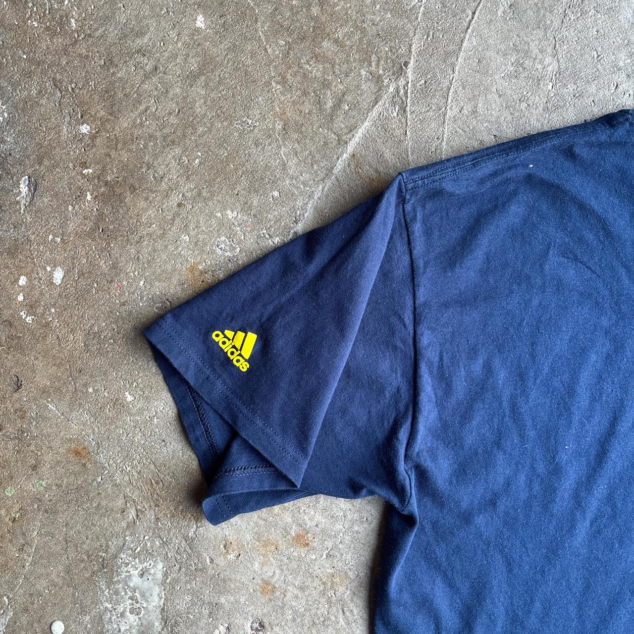 Navy Adidas ‘Michigan’ T-Shirt