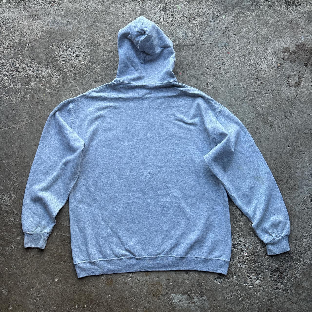 Grey Illinois Wesleyan University hoody
