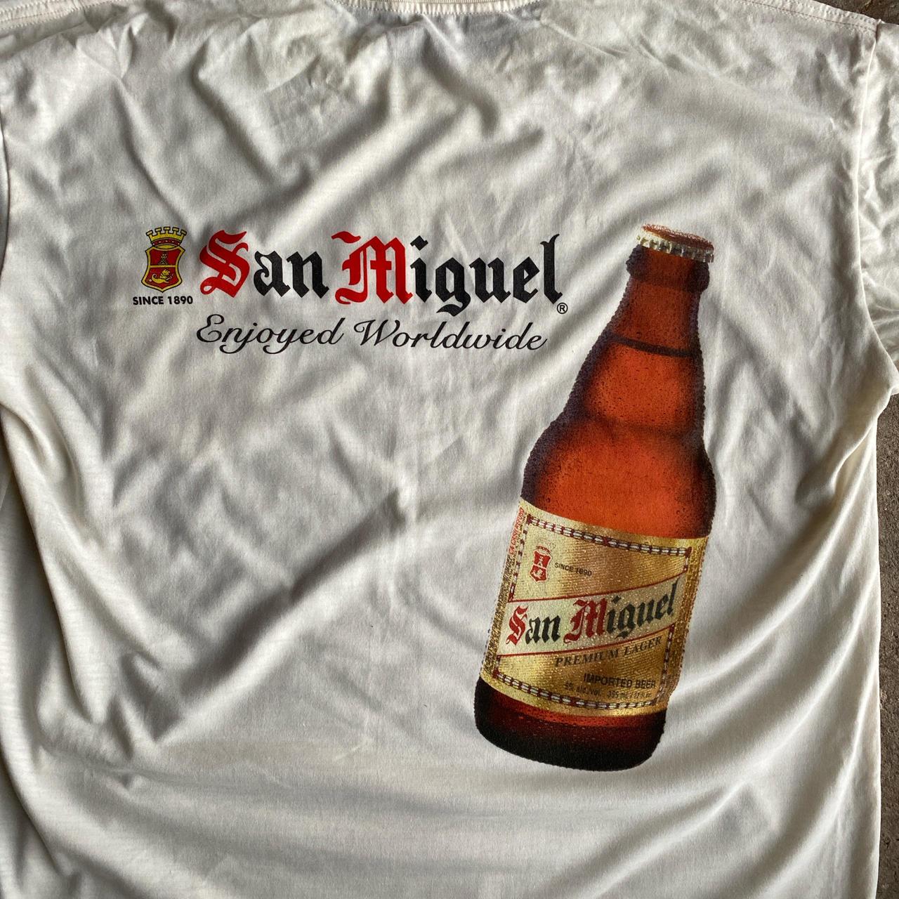 Off White ‘San Miguel’ Beer Print T-Shirt