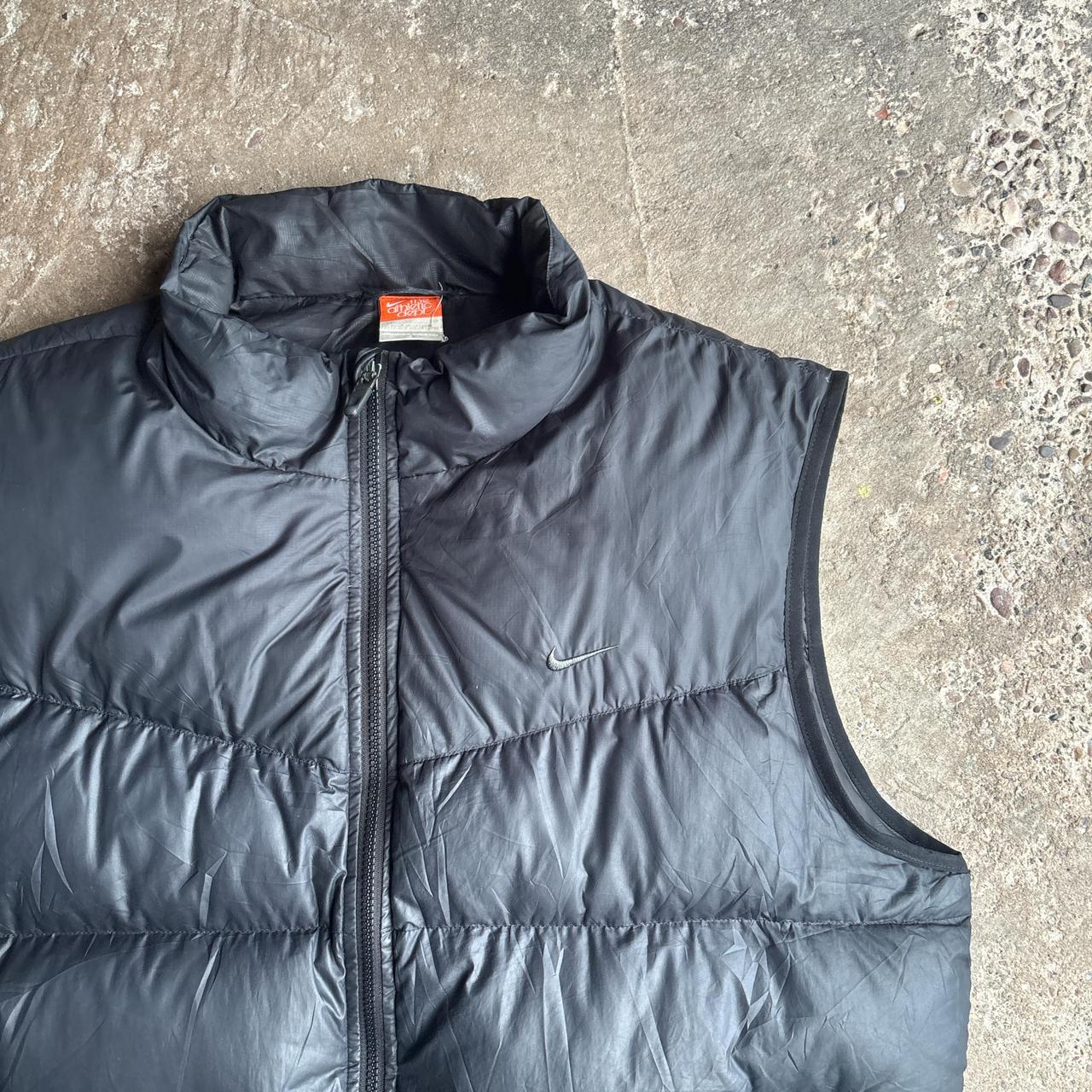 Black Nike Puffer Jacket Vest - XL