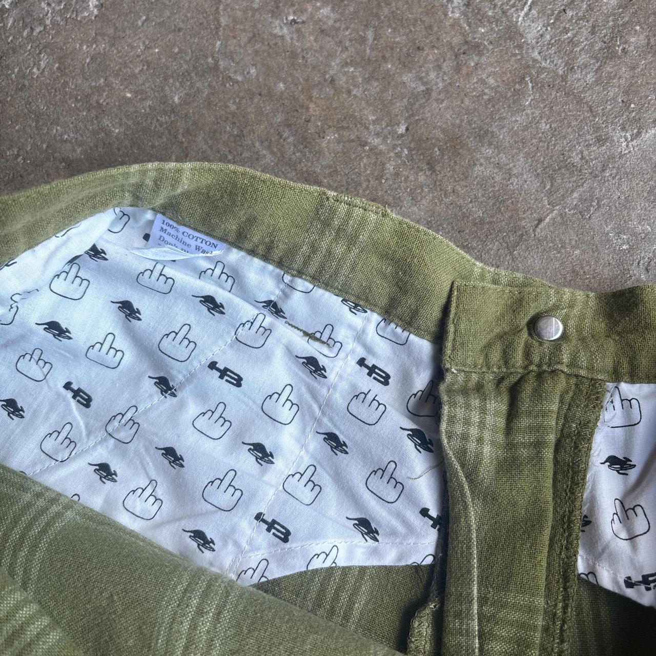 Green Checkered Hot Buttered Carpenter Shorts