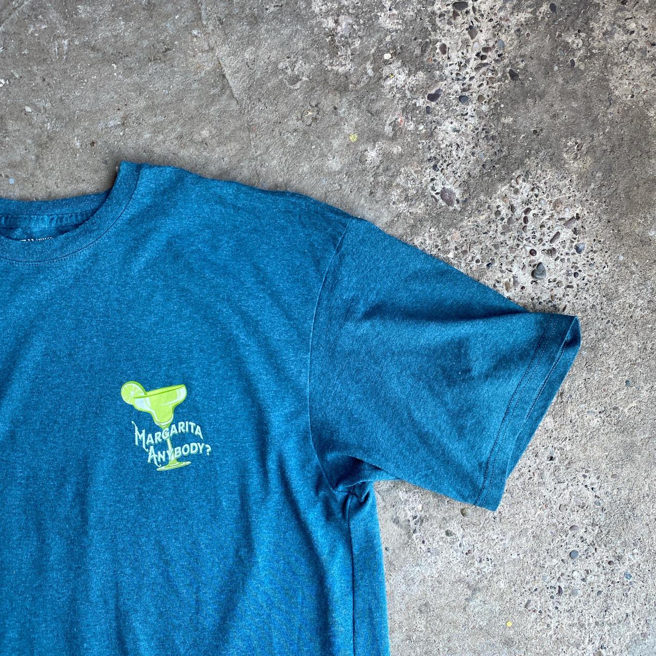 Teal ‘Margarita Anybody?’ Funny Bar T-Shirt