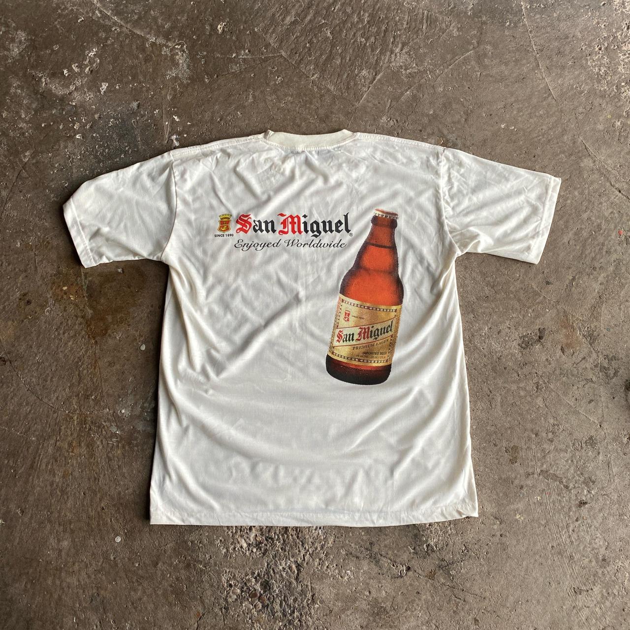 Off White ‘San Miguel’ Beer Print T-Shirt