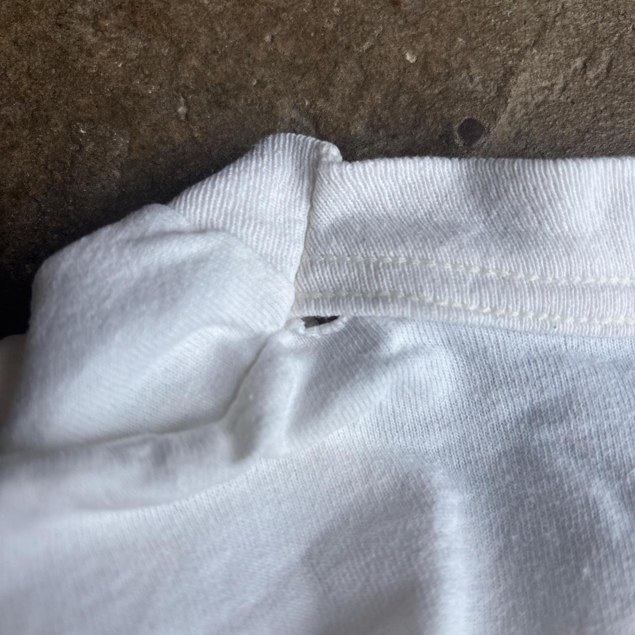 White Single Stitch Graphic T-Shirt - XL