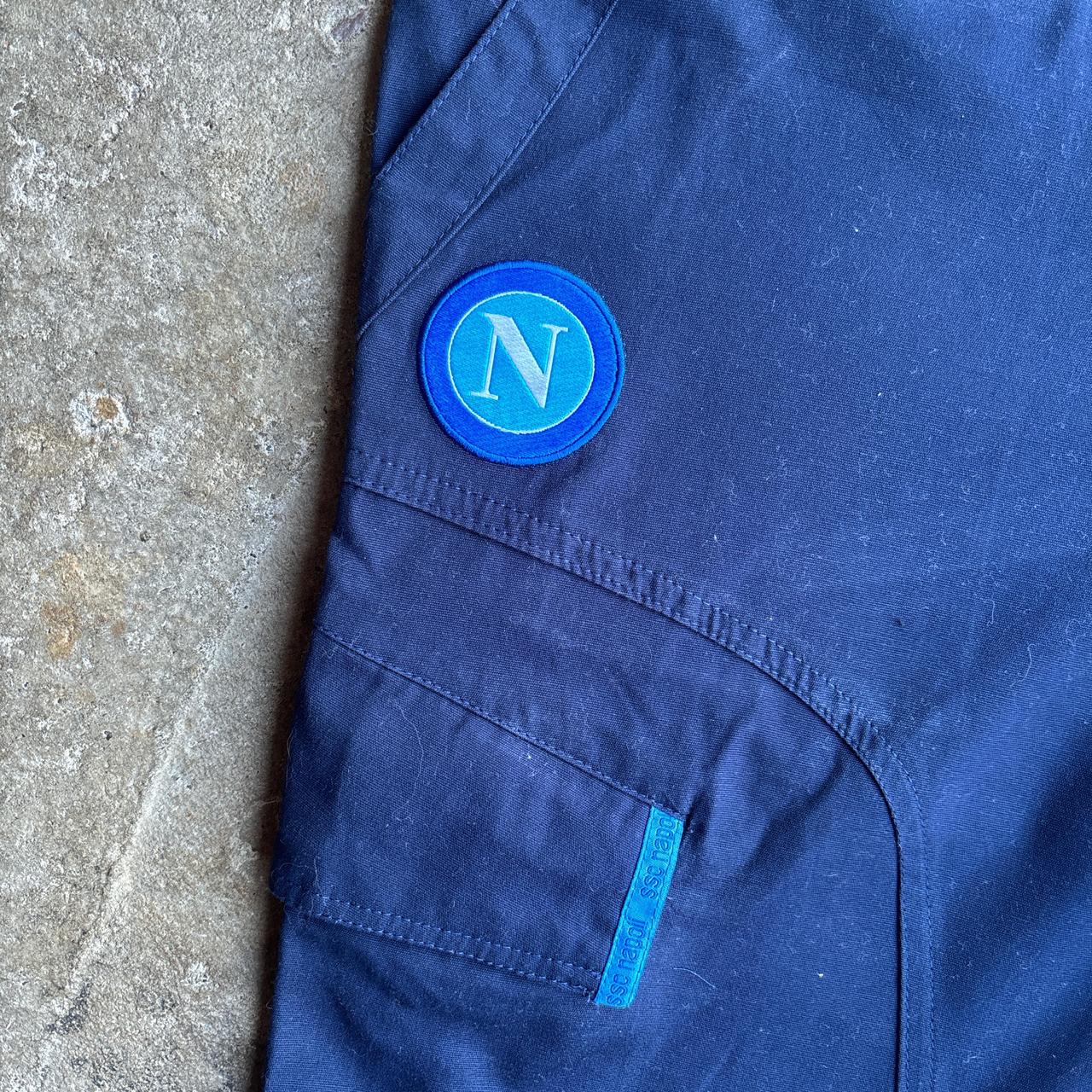 Navy Macron Napoli Shorts