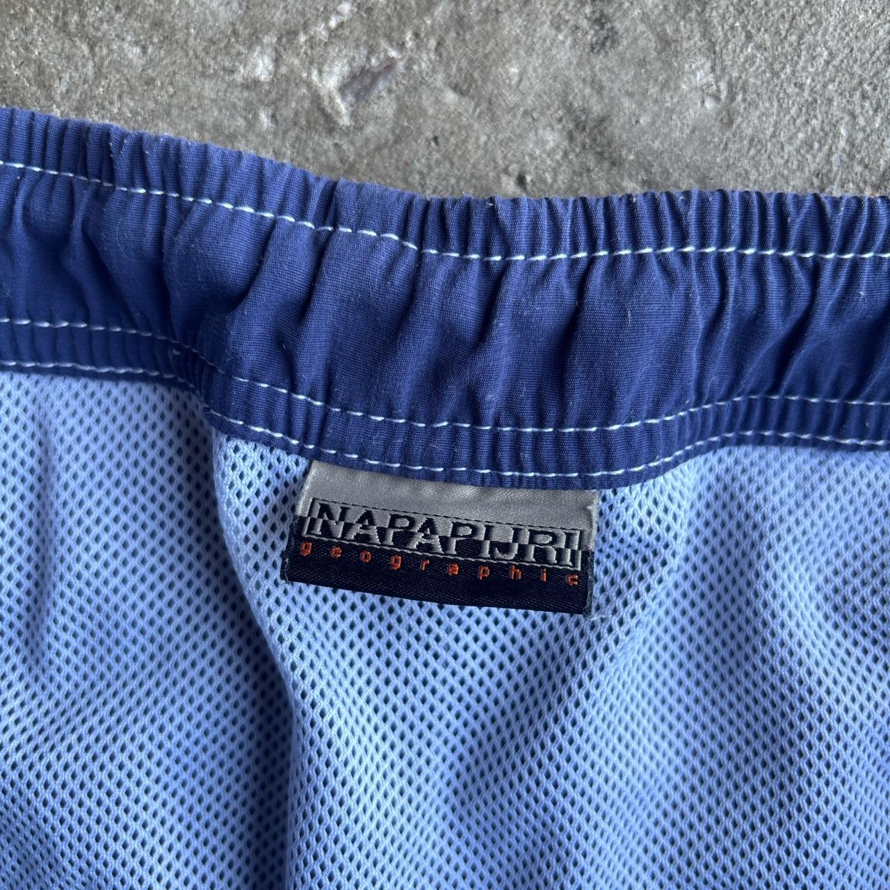 Purple & White Napapirjri Swim Shorts