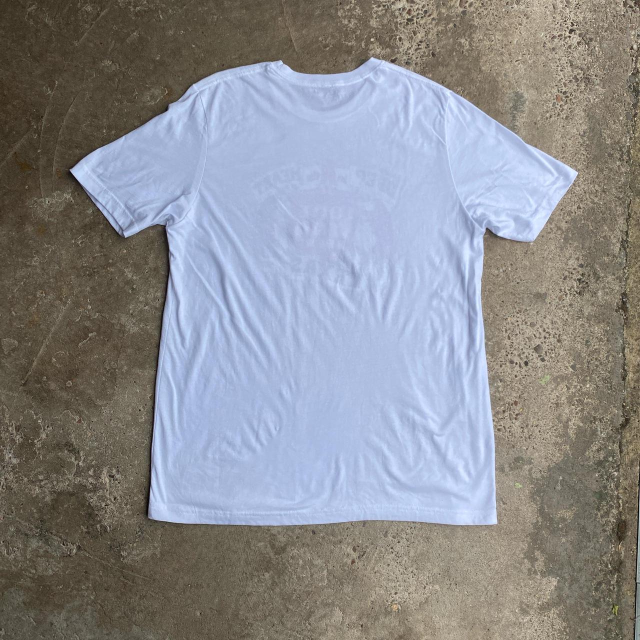 White Graphic ‘Lone Star Beer’ Graphic T-Shirt - XL