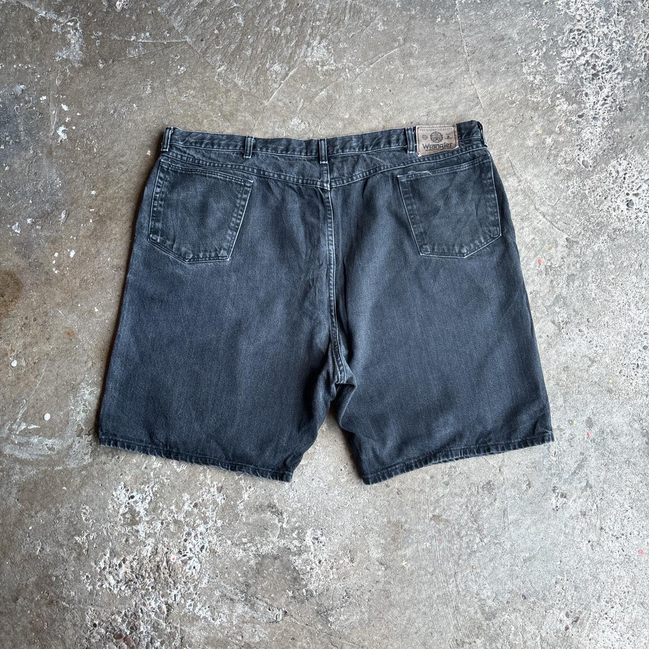 Dark Denim Wrangler Jean Shorts