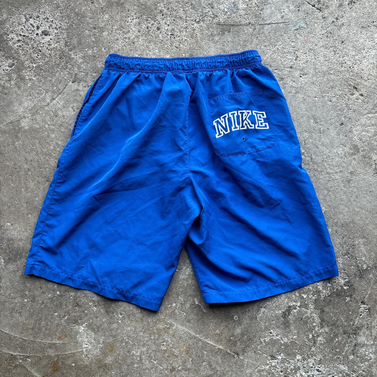 Blue Nike swim shorts / trunks