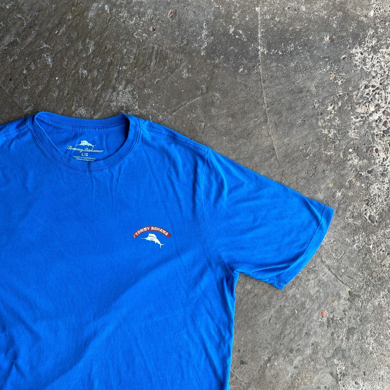 Blue Graphic ‘Tommy Bahama’ Ale T-Shirt - L