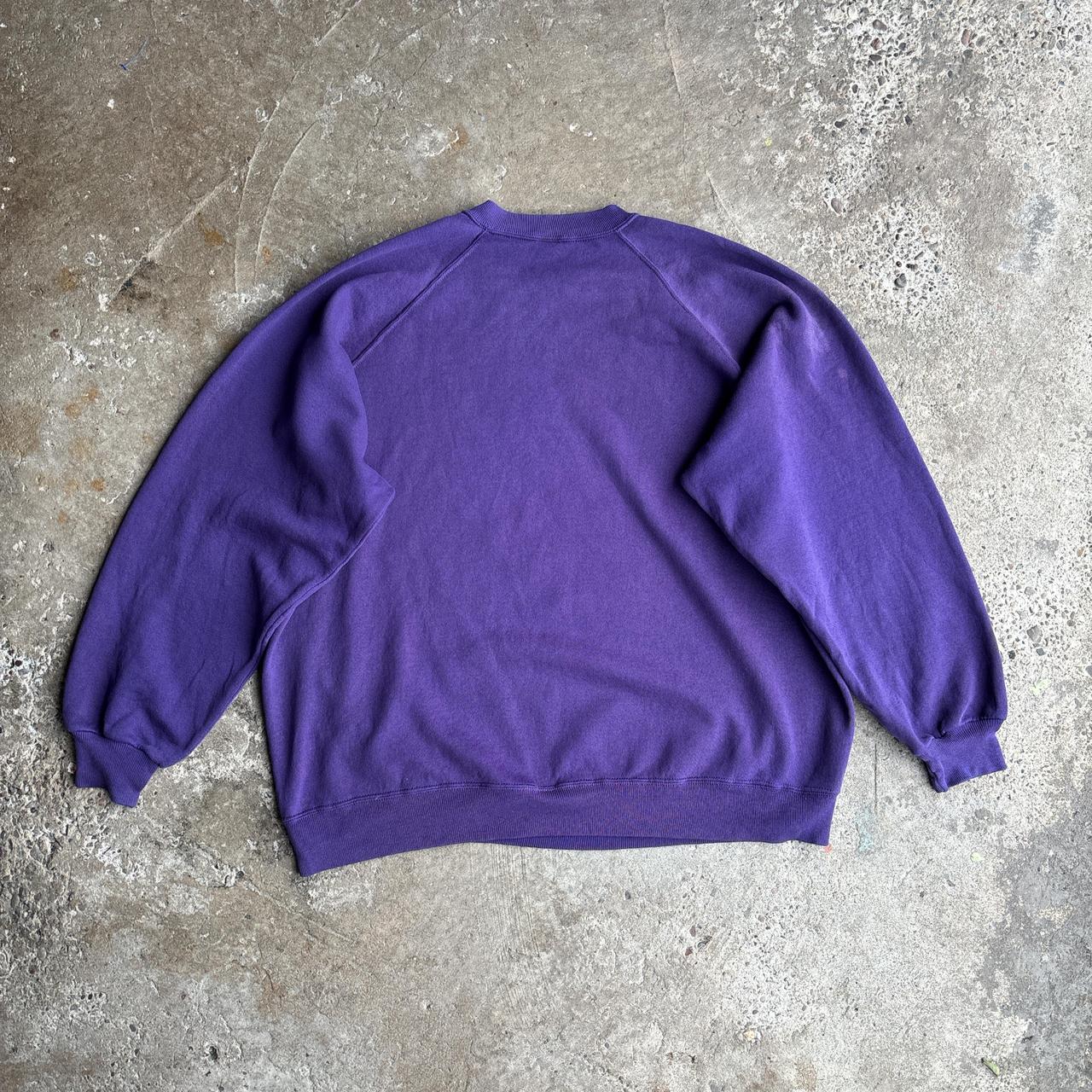 Vintage Purple Jerzees Sweatshirt - 2XL