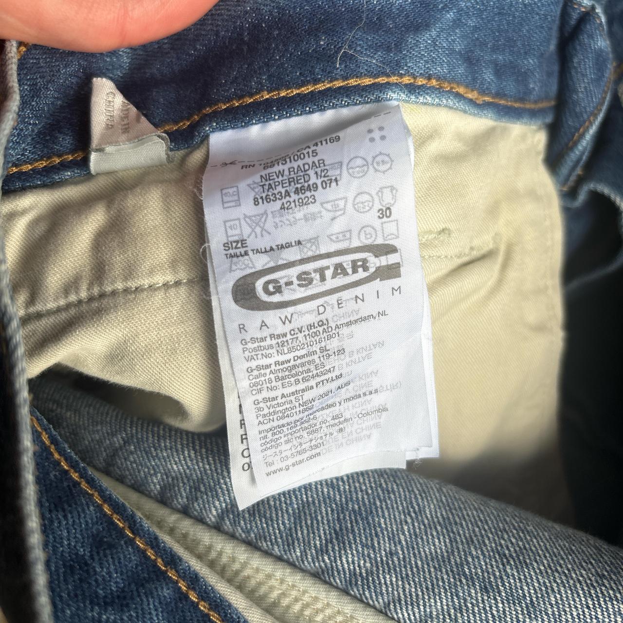 Blue Denim G-STAR Jean Shorts