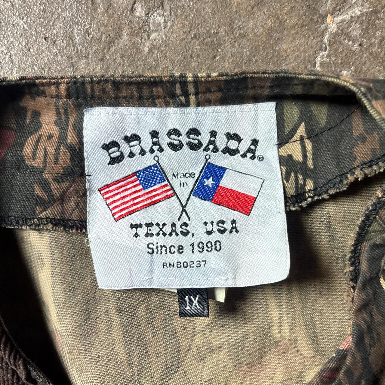 Brassada Woodland Print Button Up Jacket - XL