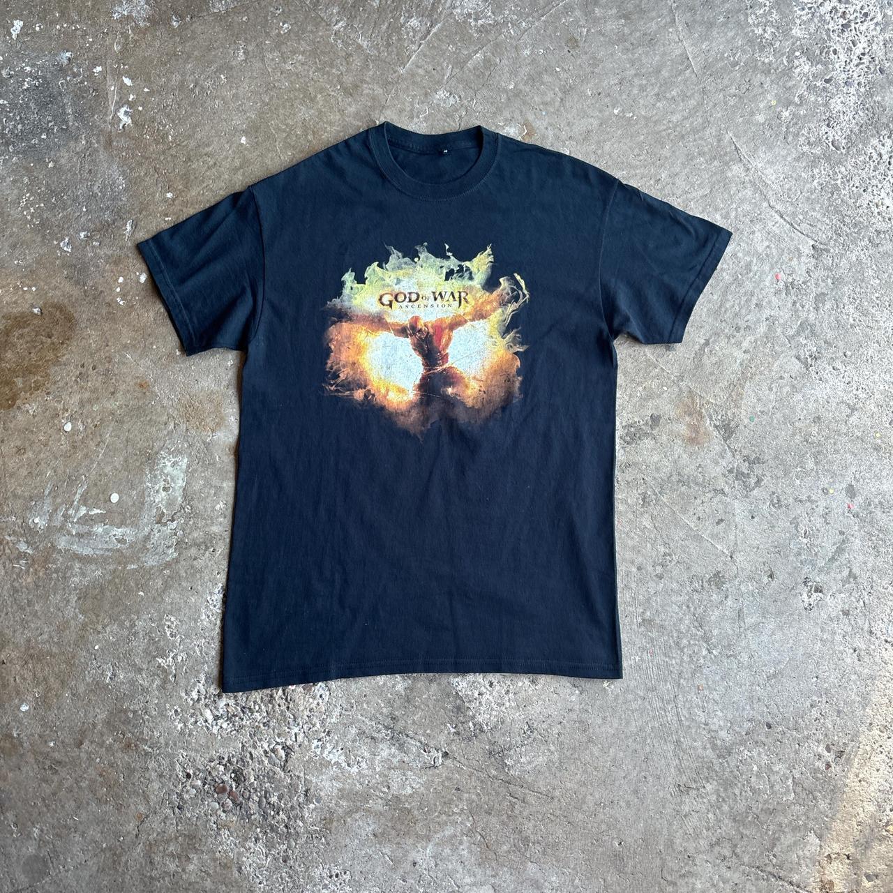 Dark Navy ‘God of War’ Graphic T-Shirt