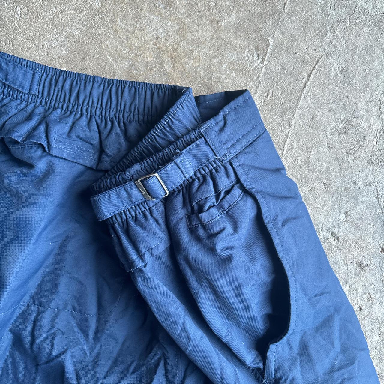Navy Nike 3/4 Length Sports Shorts