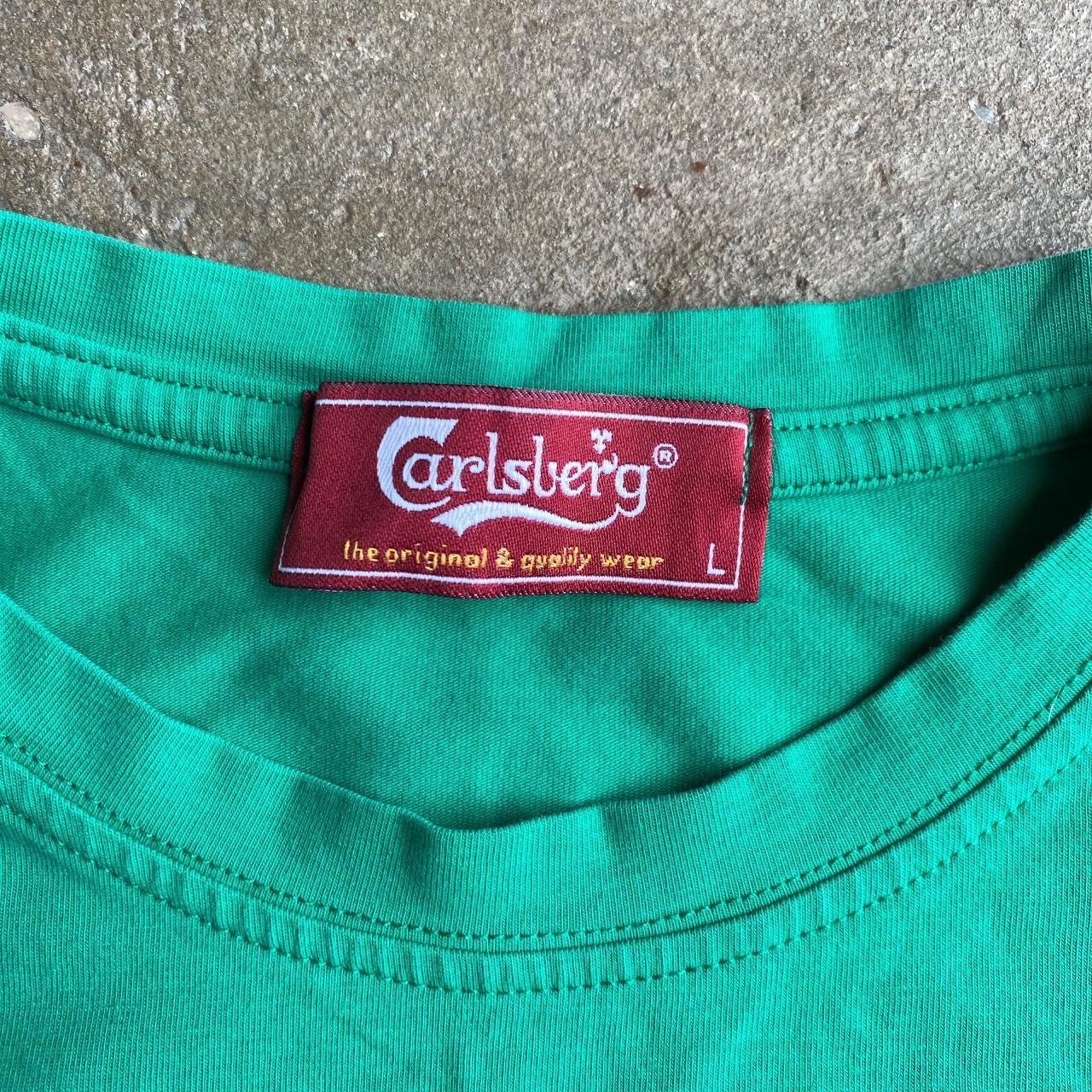 Green Carlsberg Official Graphic T-Shirt