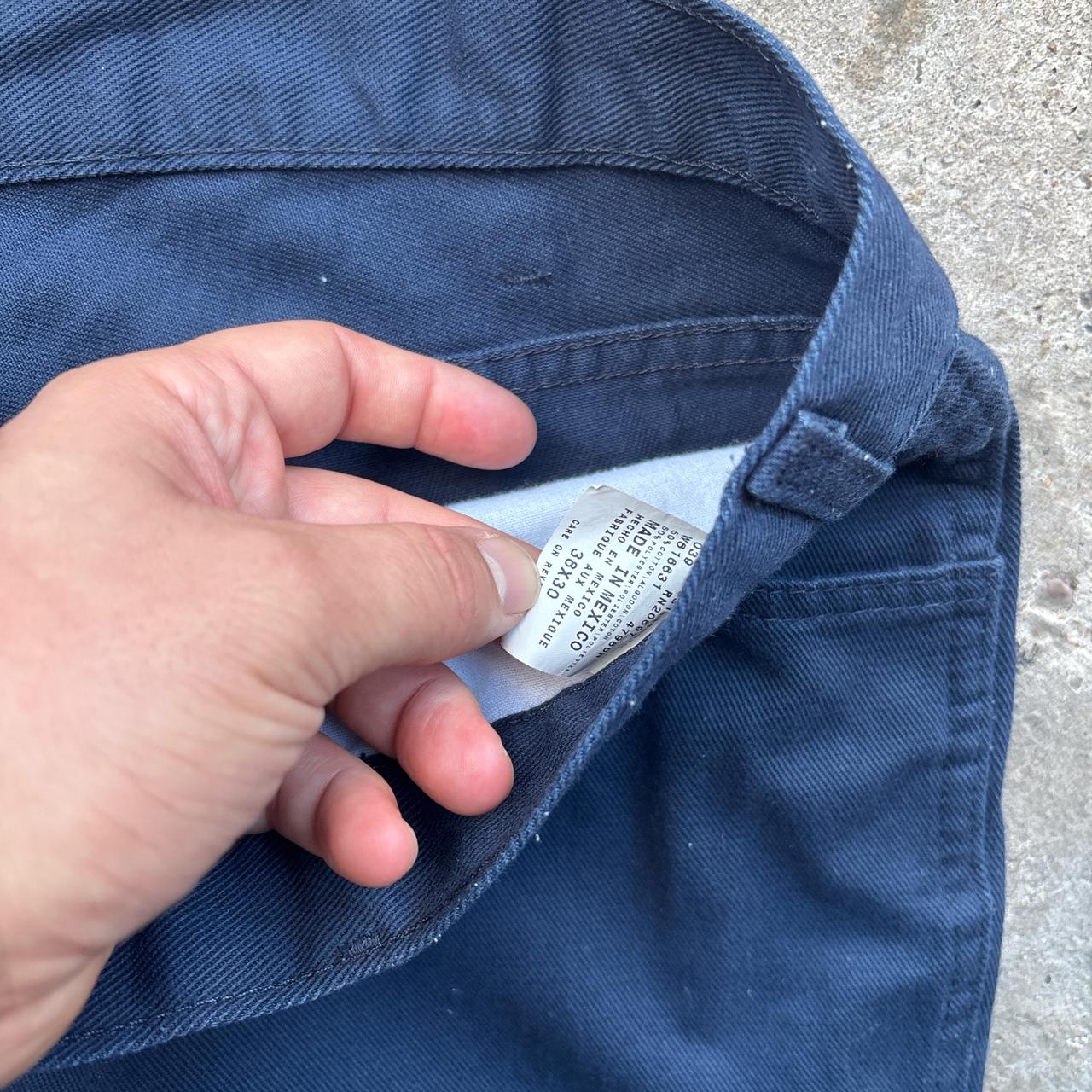 Navy Dickies trousers - W38