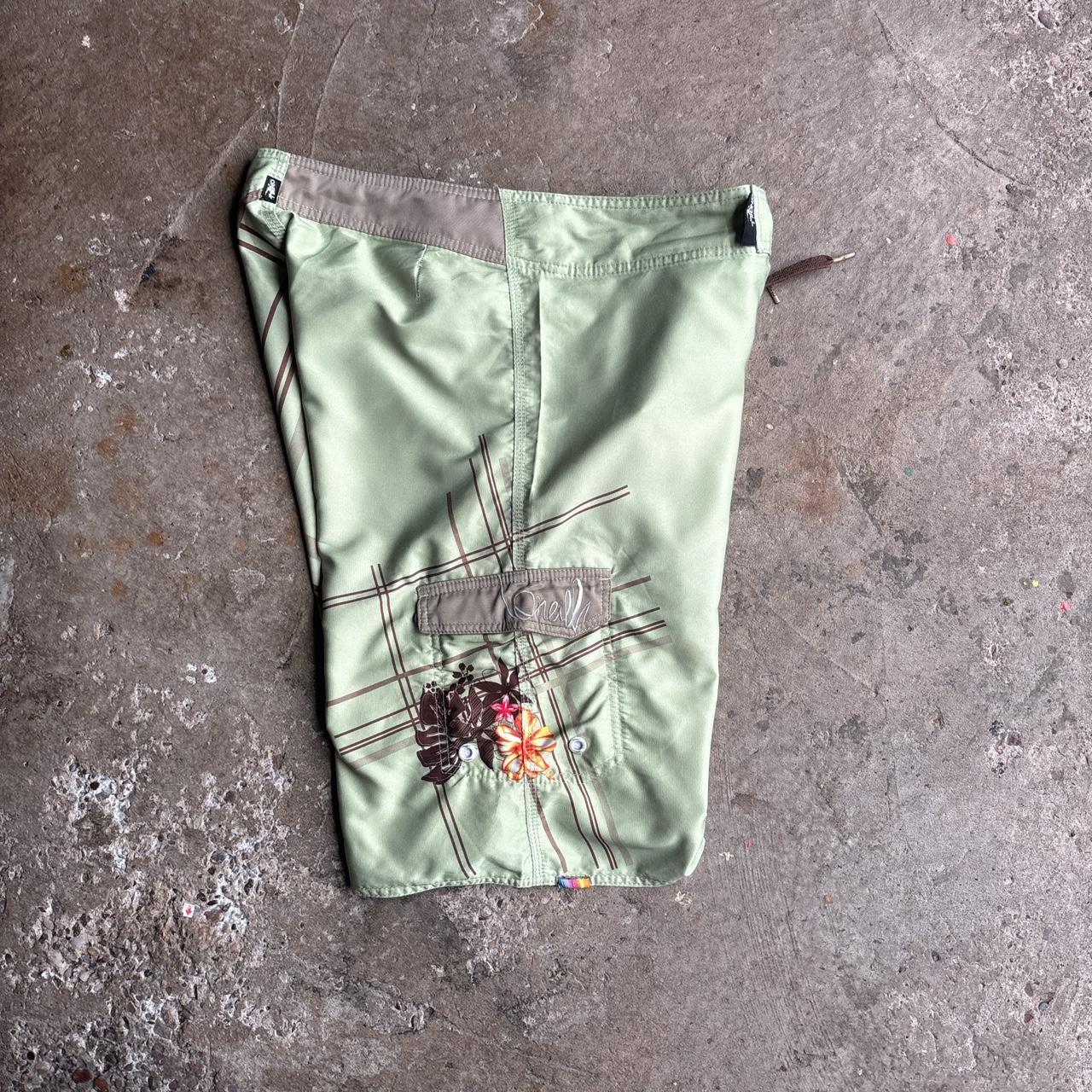 Green O’Neill Flower Print Swimming Shorts
