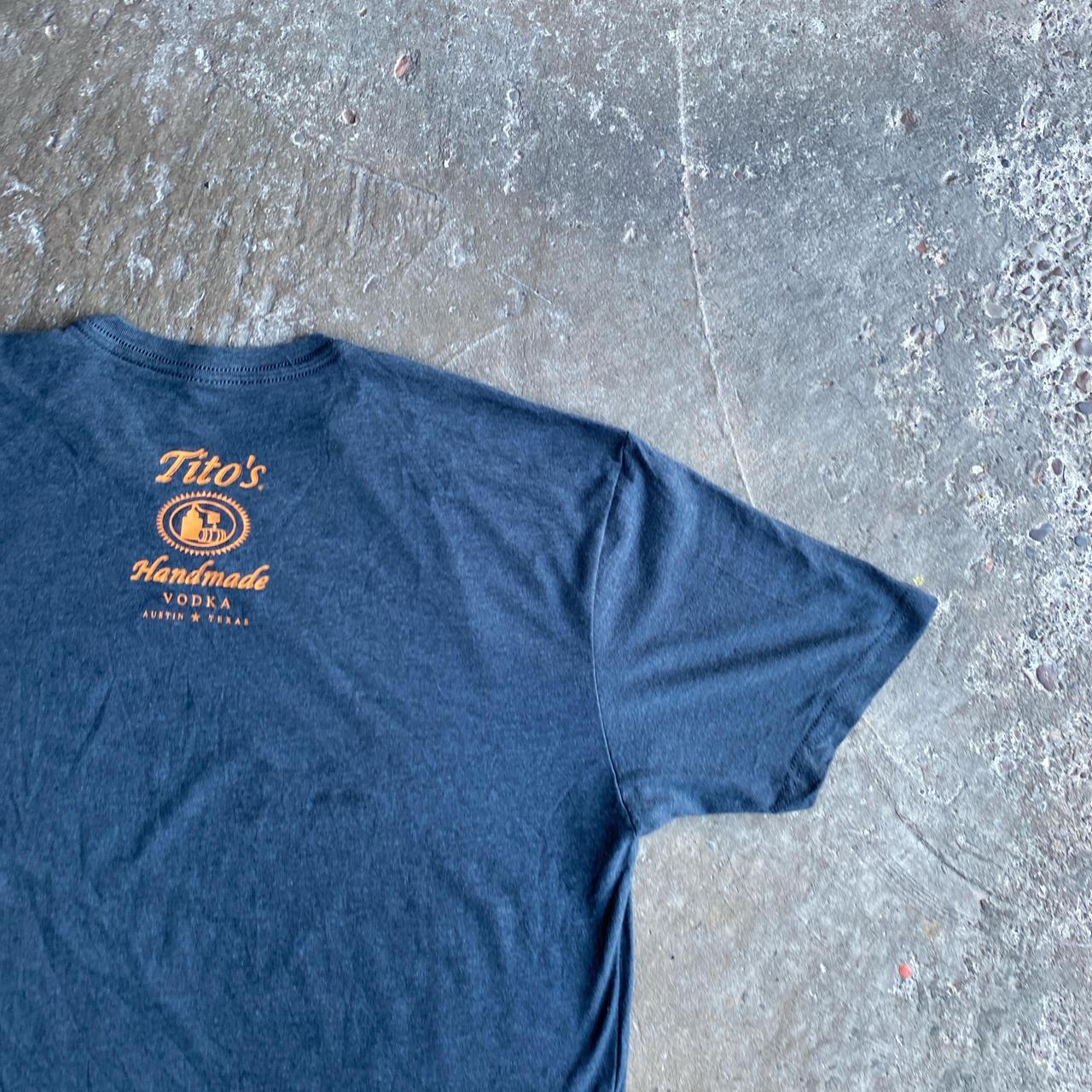 Dark Grey Graphic Tito’s Bar T-Shirt - XL