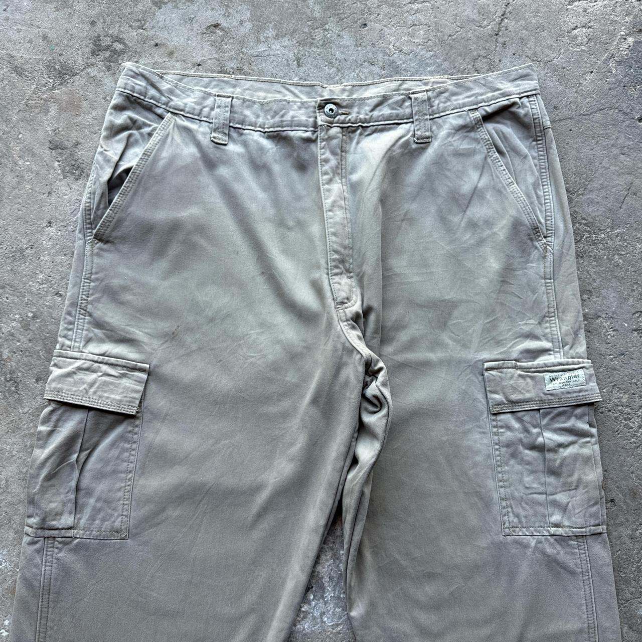 Grey Wrangler workwear trousers