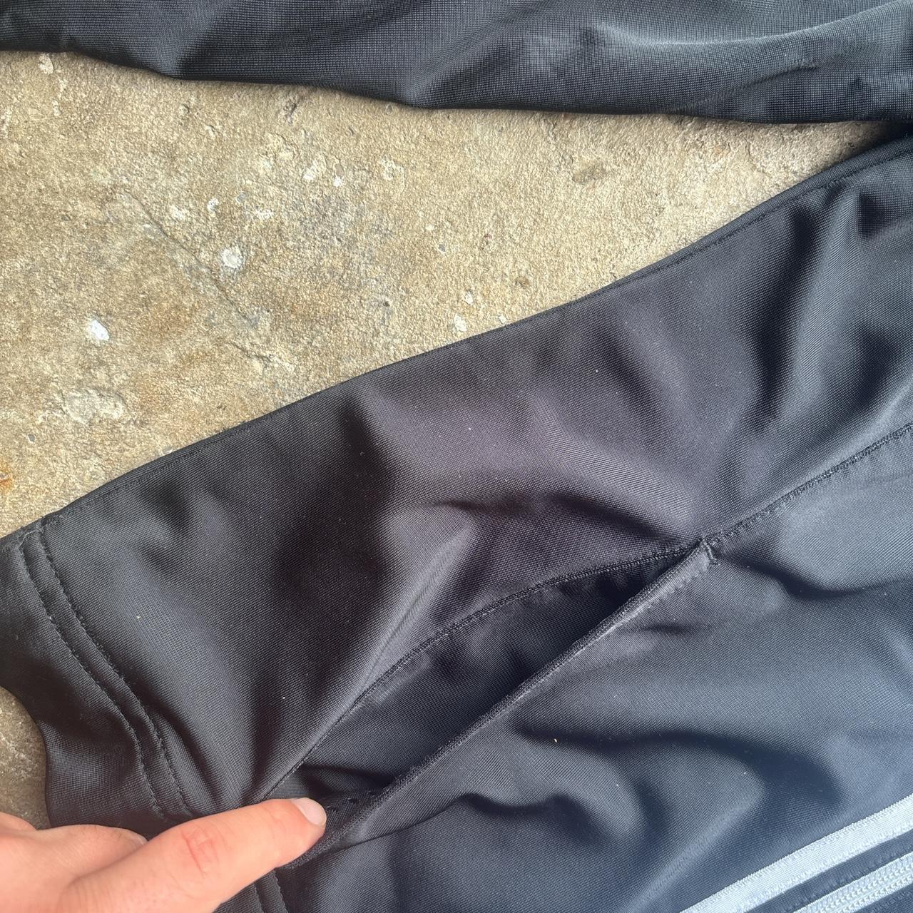 00s Black Adidas track jacket