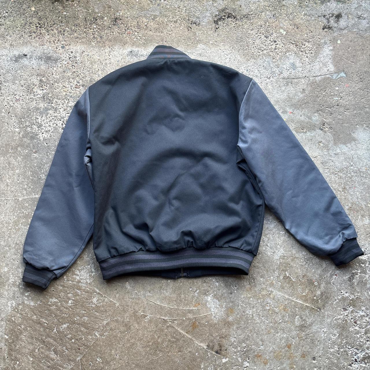 Black and grey Red Kap varsity jacket - L
