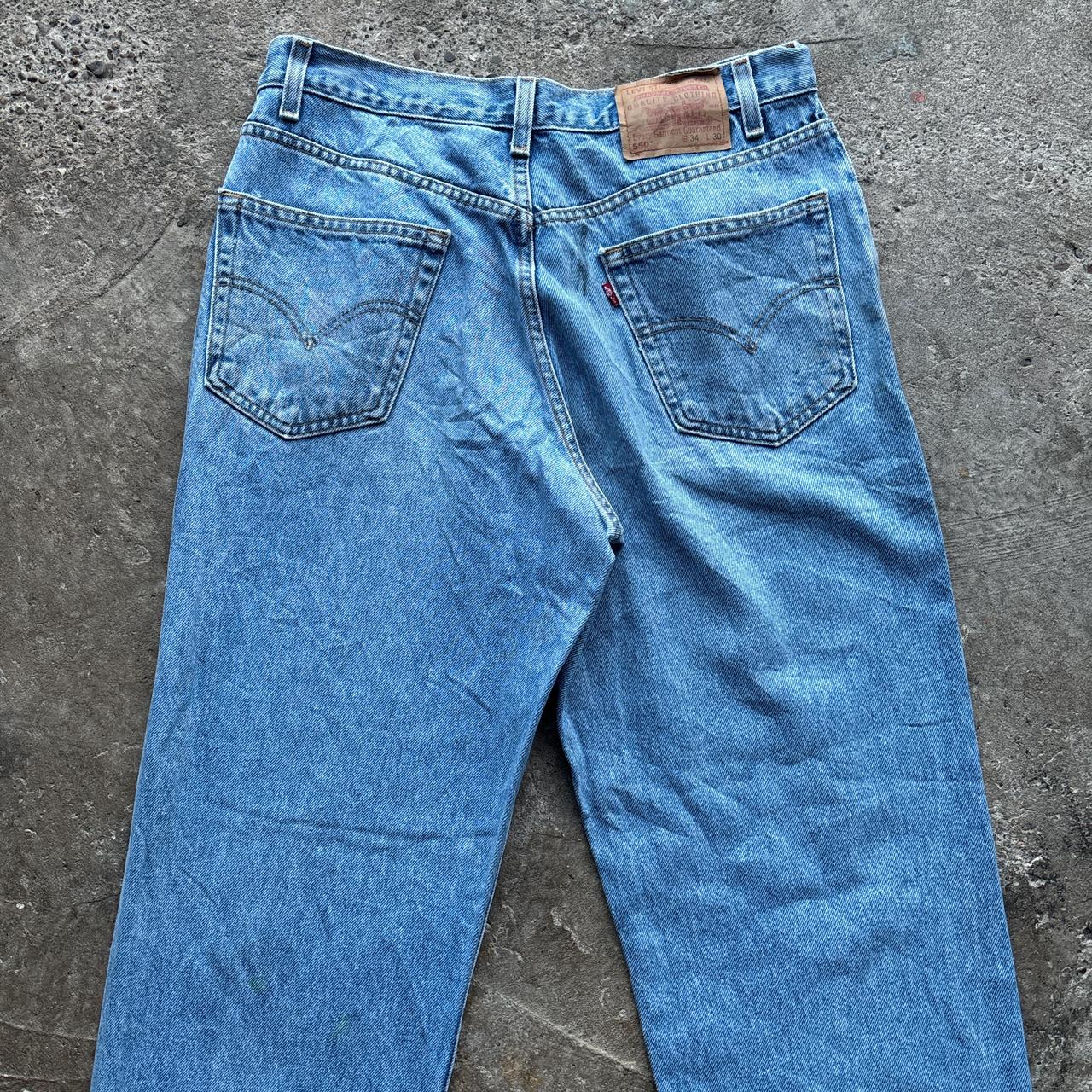 Vintage Light blue Levi’s 550 denim jeans