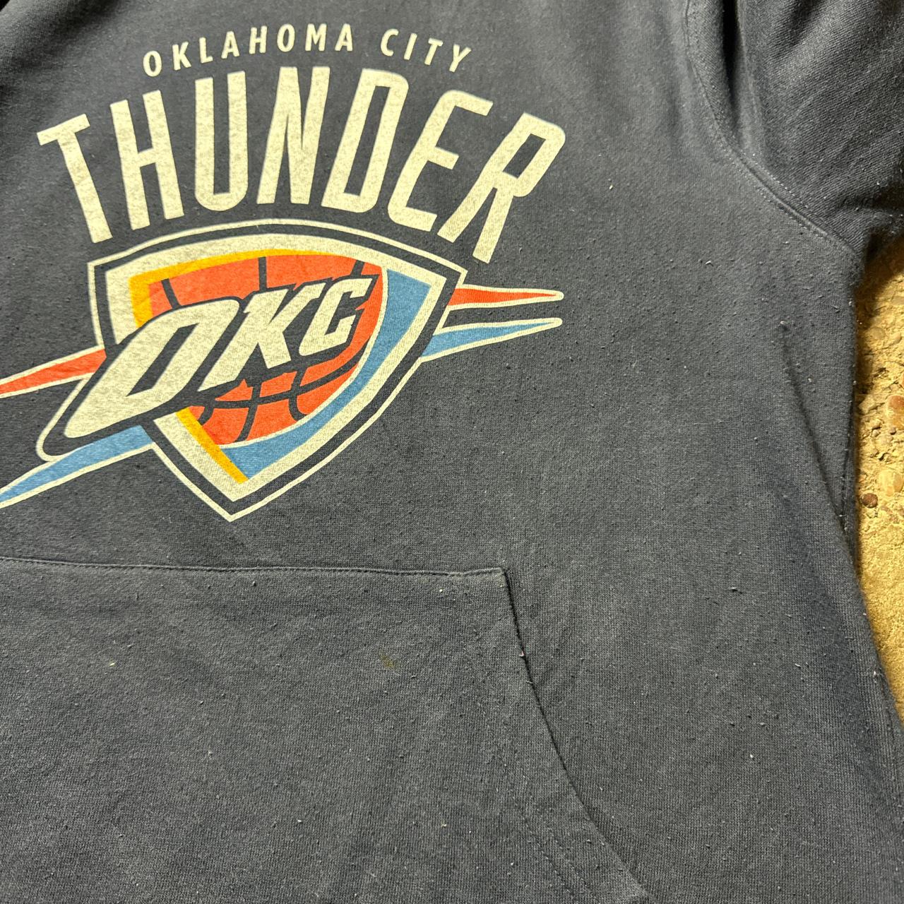 Navy Oklahoma City NBA hoody