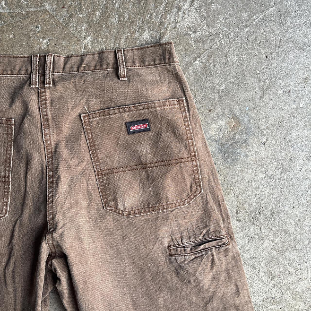 Washed Brown Dickies Pants/Jeans