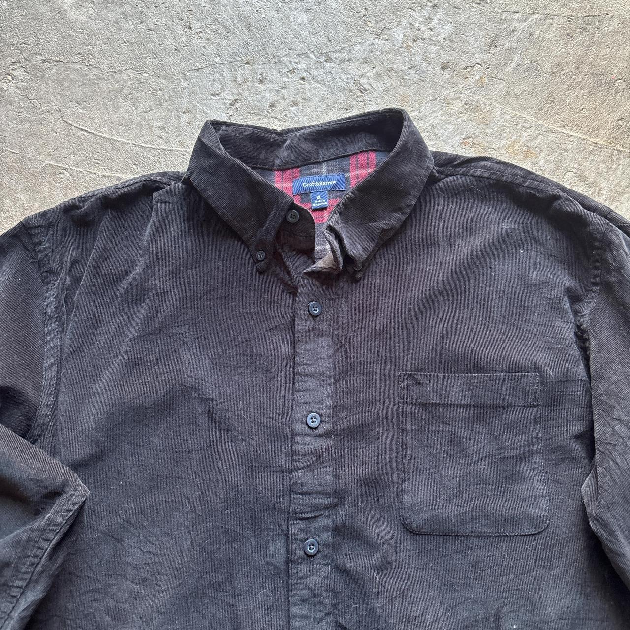 Black Croft & Barrow Corduroy shirt - XL