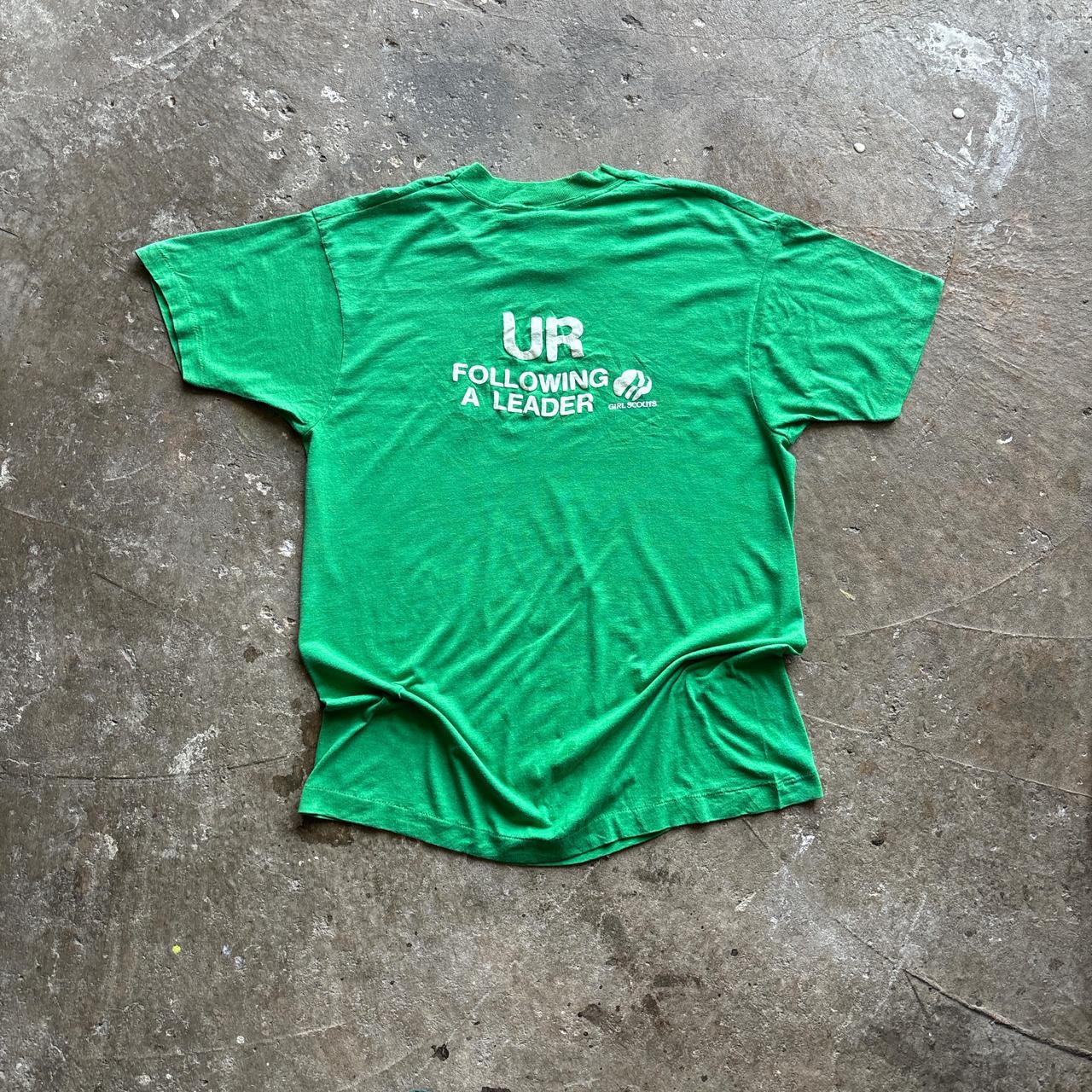 Vintage Green Single Stitch Girl Scouts T-Shirt