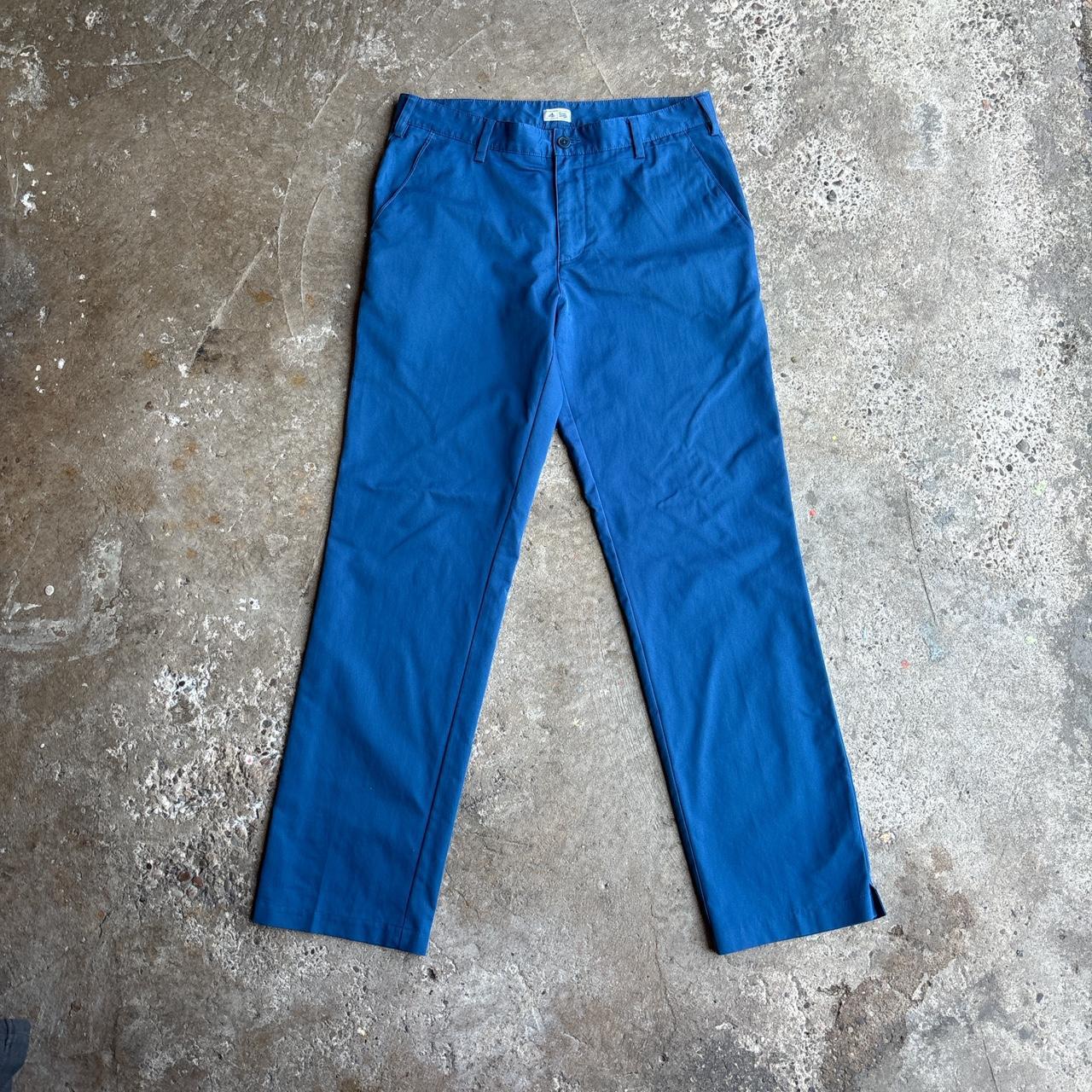 Blue Adidas Technical Golf Trousers