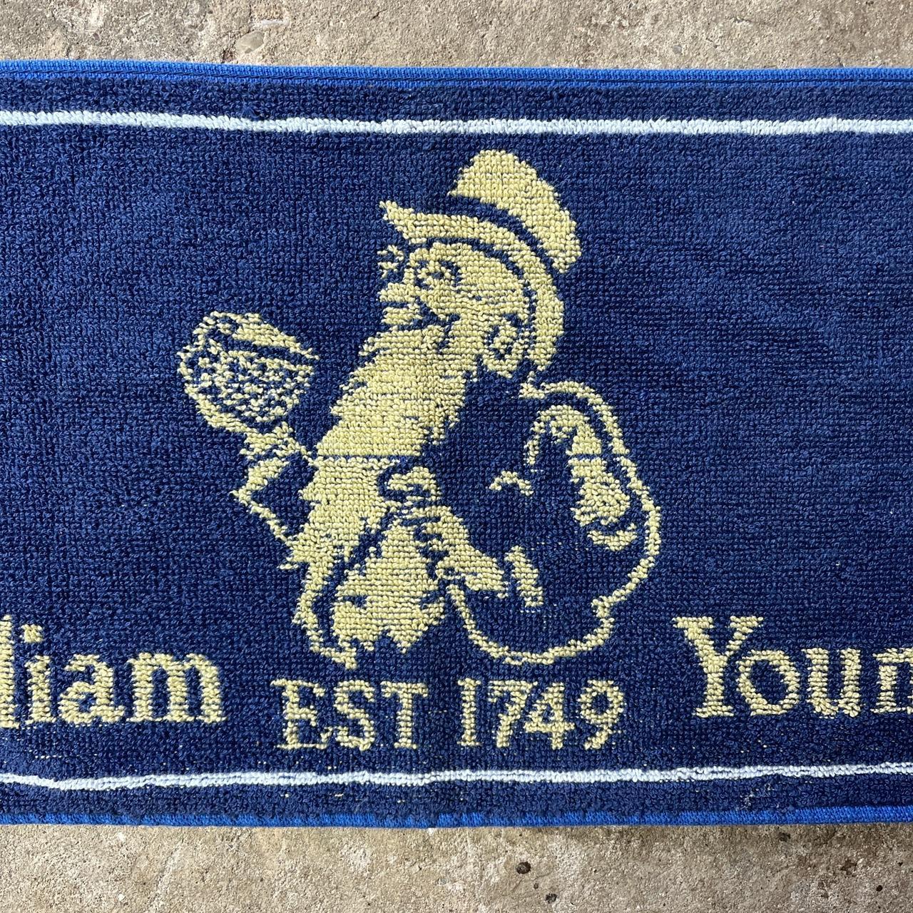 90s cotton ‘William Younger’ beer towel