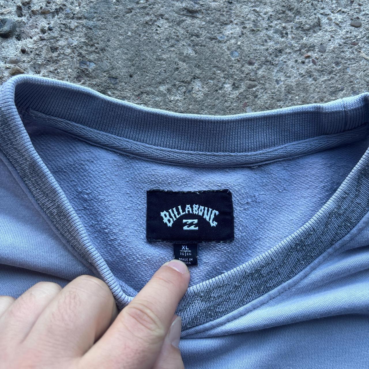 Lilac Billabong sweatshirt - XL